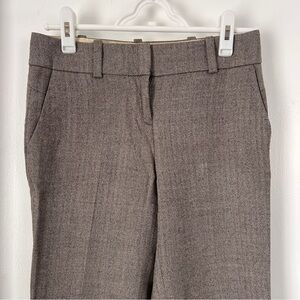 Ann Taylor Taupe Herringbone Pants